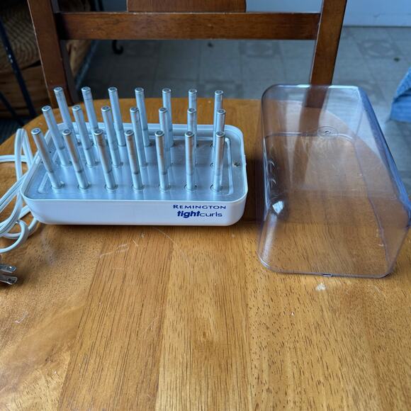 Remington Tight Curls H21SP Base and Lid ONLY Works No Rollers/Clips With Box - Picture 6 of 11